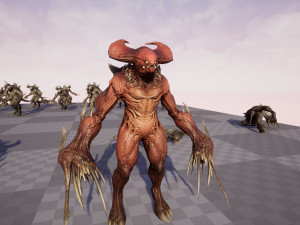 Demon Character 7 3D-Modell