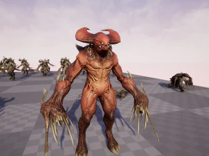 Demon Character 7 3D Model