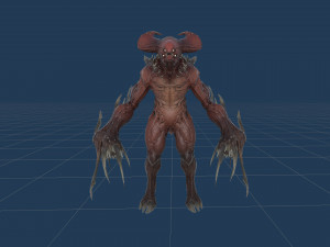 Demon Character 7 3D-Modell