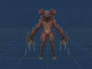 Demon Character 7 3D Model