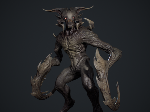 Demon Character 9 3D 模型