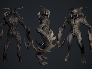 Demon Character 9 3D Model