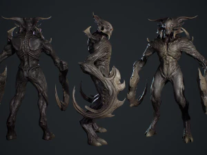 Personaggio Demone 9 Modello 3D