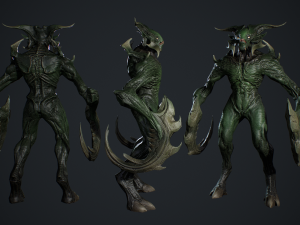 Demon Character 9 3D Model