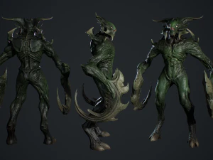 Personaggio Demone 9 Modello 3D