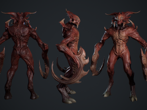 Demon Character 9 3D Model