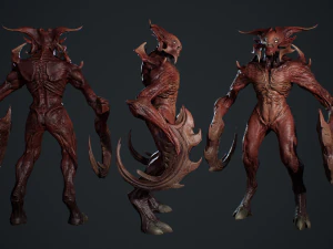 Personaggio Demone 9 Modello 3D