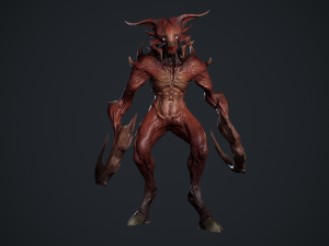 Demon Character 9 3D Model