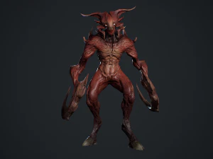 Personaggio Demone 9 Modello 3D