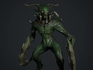 Personaggio Demone 9 Modello 3D