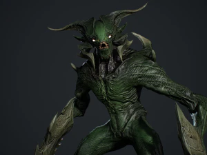 Personaggio Demone 9 Modello 3D