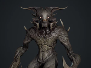 Personaggio Demone 9 Modello 3D