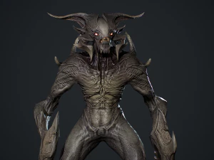 Personaggio Demone 9 Modello 3D