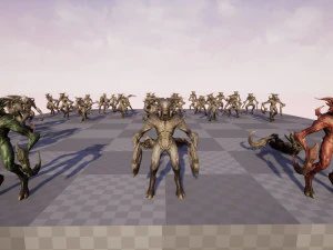 Personaggio Demone 9 Modello 3D