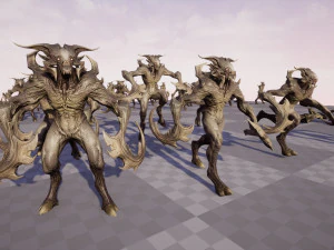 Personaggio Demone 9 Modello 3D