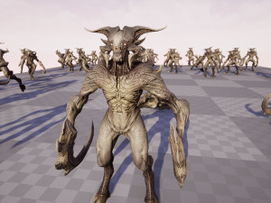 Demon Character 9 3D Model