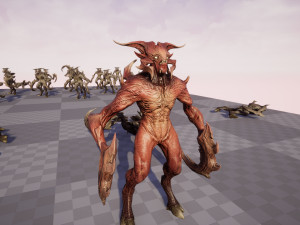 Demon Character 9 3D Model