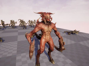 Personaggio Demone 9 Modello 3D