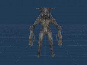 Demon Character 9 3D Model