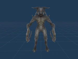 Personaggio Demone 9 Modello 3D