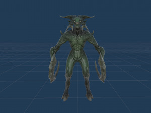 Demon Character 9 3D Model