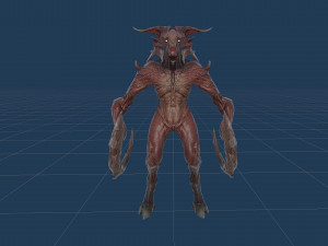 Demon Character 9 3D Model