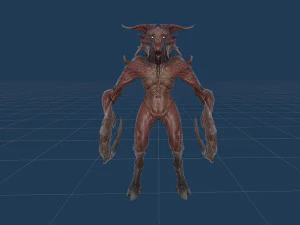Personaggio Demone 9 Modello 3D