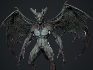 Gargoyle 2 Modello 3D
