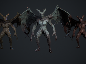 Gargoyle 2 Modèle 3D