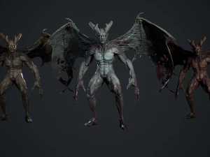 가고일 2 3D 모델