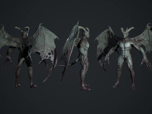 가고일 2 3D 모델