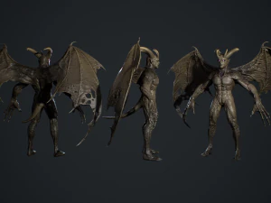 가고일 2 3D 모델