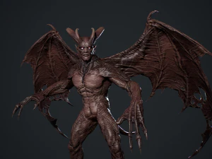 가고일 2 3D 모델