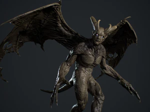 가고일 2 3D 모델