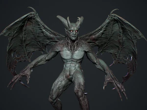 가고일 2 3D 모델