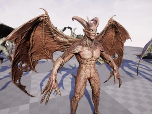 가고일 2 3D 모델