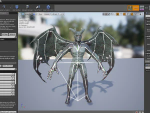 가고일 2 3D 모델