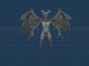 가고일 2 3D 모델