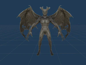 가고일 2 3D 모델