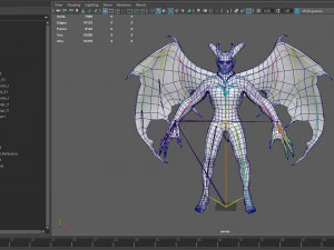 가고일 2 3D 모델