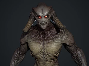 悪魔のキャラクター 10 3Dモデル