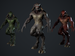 Demon Character 10 3D Model