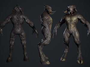 Demon Character 10 3D Model