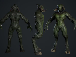 Demon Character 10 3D Model