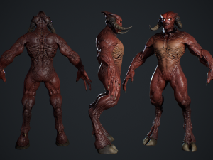 Demon Character 10 3D Model
