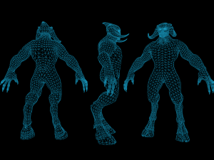 Demon Character 10 3D Model