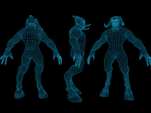 Demon Character 10 3D Model