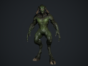Demon Character 10 3D Model