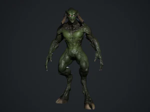 Demon Character 10 3D Model
