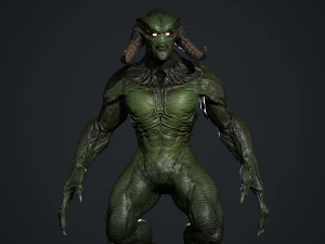 Demon Character 10 3D Model